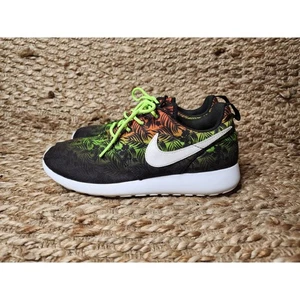 Nike Roshe Run Floral Palm Tree Print Rasta Größe 7Y Jungen Schuhe 677782-800 Selten! - Bild 1 von 11