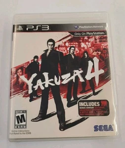 Yakuza 4 PS3 Playstation 3 Complete Tested -- S2G -- - Picture 1 of 4