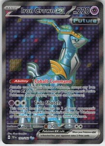 Played Holo Iron Crown ex - 191/162 Ultra Rare SV05: Temporal Forces - Picture 1 of 2