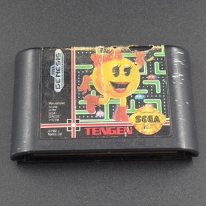 Ms. Pac-Man Pacman Sega Genesis Original Authentic Retro Classic! Working - Picture 1 of 7