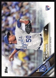 2016 Topps #606 Miguel Almonte RC - FREE SHIPPING - Picture 1 of 2