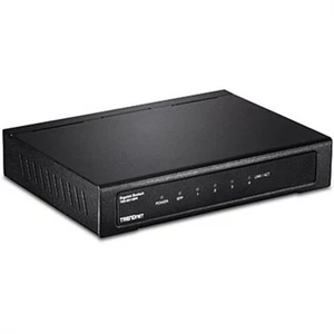 TRENDnet TEG-S51SFP 4-Port Gigabit Switch mit SFP-Slot 10 Gbit/s Switching Fabri - Bild 1 von 5