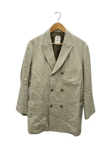 Sage De Cret Cotton Double Tailored Jacket S Cream Used JAPAN - Picture 1 of 5