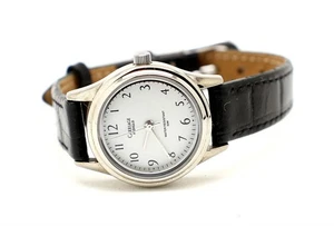 Carriage by Timex Indiglo L9 Black Leather Band Women's Watch NEEDS Battery - Picture 1 of 5