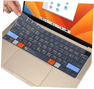 Teclado de acceso directo MacBook 2022 MacBook Air 13,6 pulgadas chip M2 A2681 gris y naranja Foto 1 de 4