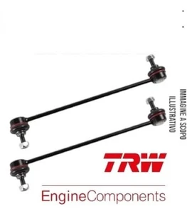2 BIELLETTE TORSIONE STABILIZZATORI ANT. TRW JTS401 ABARTH 500 / 595 / 695 - Picture 1 of 4