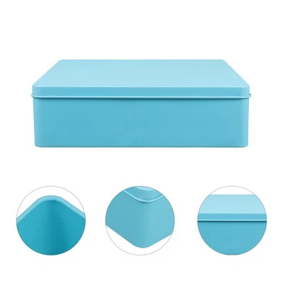  Blechbox Mit Deckel Plätzchendose Dekorative Kisten Metallkanister - Bild 1 von 4