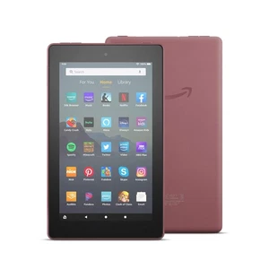 Tablet Fire 7 pantalla de 7 pulgadas 16 GB 2019 lanzamiento ciruela tableta muy buena 2E - Imagen 1 de 3