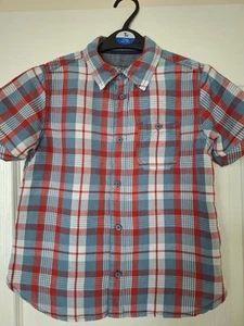 Lovely boys Summer Fat Face Checked Shirt - Picture 1 of 3