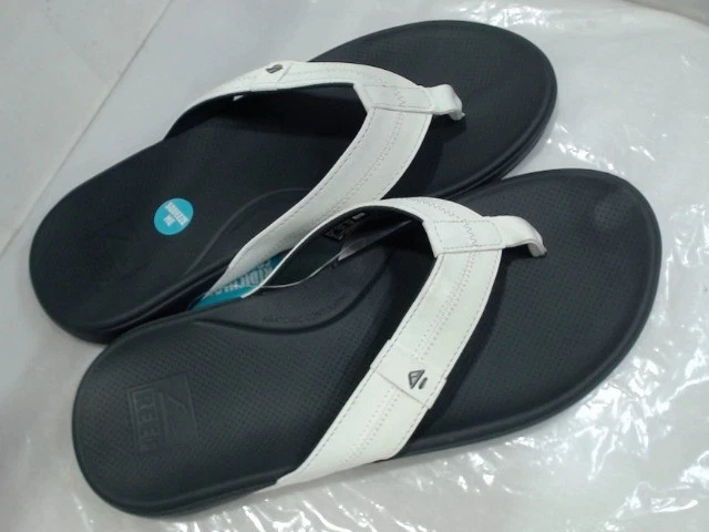 Usado Como Nuevo - Chanclas Reef Hombre Cojín Phantom 2.0, Blanco/Carbón, 10 Foto 1 de 4