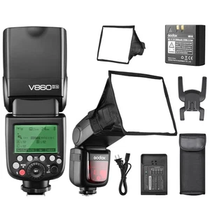 V860II-N V860IIN TTL Flash for Nikon, GN60, HSS 1/8000s, 2.4G Wireless Speedl... - Picture 1 of 6