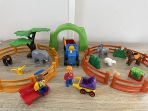 Playmobil 123 Il mio primo zoo playset con personaggi persone/animali e trattore - Foto 1 di 8