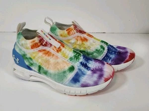 Under Armour HOVR Phantom Slip On Pride Shoes 3022791-400 Women's 7 Men's 5.5 - Picture 1 of 9