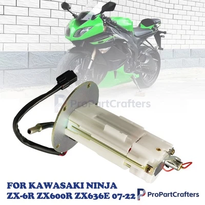490400023 Fuel Pump Assembly For Kawasaki Ninja ZX-6R ZX600R ZX636E 2007-2022 Foto 1 de 4