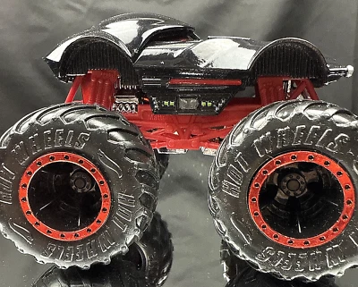 HOT WHEELS MONSTER TRUCK STAR WARS DARTH VADER MATTEL LUCAS FILMS - Image 1 of 4