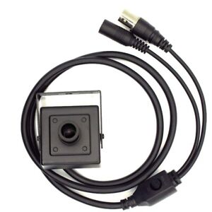 Objectif 2.8mm Caméra CCTV DC12V / 1A IR Vidéo Noir Remplacement 4 en 1