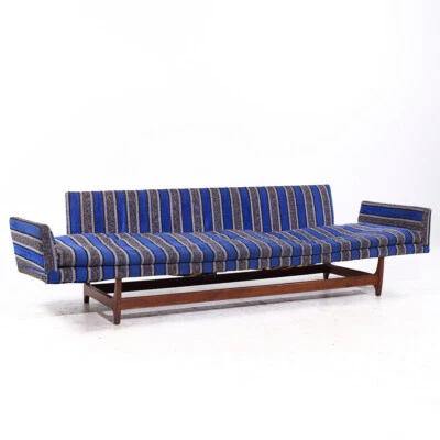 Диван-гондола Adrian Pearsall for Craft Associates середины века из грецкого ореха - Изображение 1 из 4