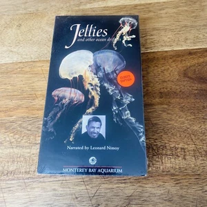 Monterey Bay Aquarium VHS Sealed Jellies Ocean Drifters Leonard Nimoy Star Trek - Picture 1 of 3
