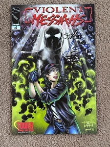 SIGNED Collectible Violent Messiahs (2nd Series) Tower Records Variant June 2000 - Picture 1 of 4