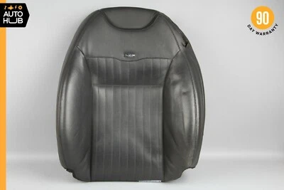 07-14 Mercedes W216 CL600 Front Left Driver Upper Top Seat Cushion Black OEM - Image 1 of 4