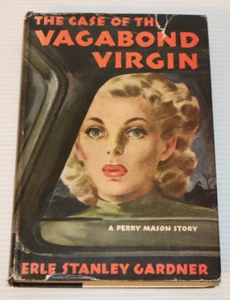 Erle Stanley Gardner ~ THE CASE OF THE VAGABOND VIRGIN, 1948 1st Edition HC/DJ - Foto 1 di 14