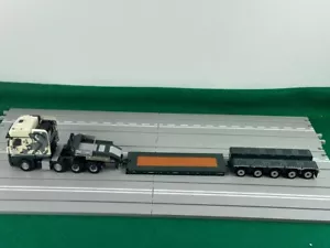 WSI truck models, MB Actros MP4 SLT G.S. 8X4 + Lowloader 5 Axle , KTX TRANSPORT - Picture 1 of 13