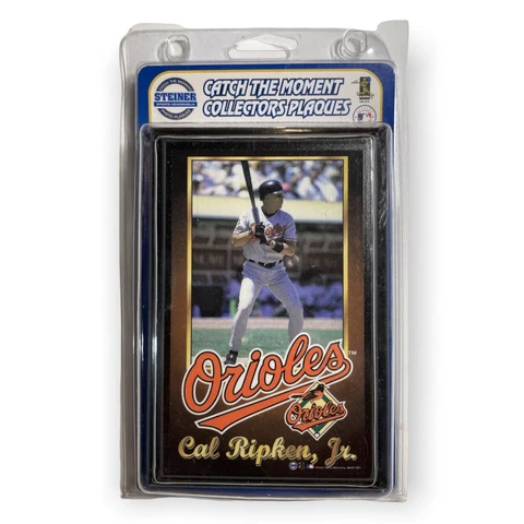🔥 Steiner Sports CAL RIPKEN JR. "CATCH THE MOMENT" 4X6 COLLECTORS PLAQUE 🔥 Cover