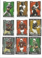 2015 BOWMAN FOOTBALL ROOKIE'S RC'S - BASE or BLACK PARALLEL - WHO DO YOU NEED!!!