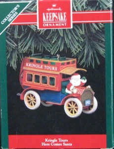 1992 HALLMARK KRINGLE TOURS - 14TH IN THE HERE COMES SANTA SERIES - MINT IN BOX - Picture 1 of 2