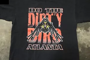 VTG Gildan Tshirt XL ATLANTA FALCONS "DO THE DIRTY BIRD" FLY SOUTH MIAMI BOUND - Picture 1 of 4