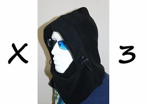 3X Adjustable Outdoor Winter Thermal Fleece Neck Face Mask Hood Warmer Balaclava - Picture 1 of 1