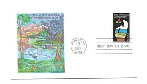 2074 Soil and Water Conservation, Doris Gold FDC - Picture 1 of 1