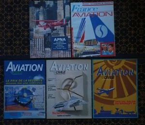 AVIATION CIVILE-LE MAGAZINE DGAC N°266-270-274~APNA N°34~FRANCE AVIATION N°380~ - Picture 1 of 7