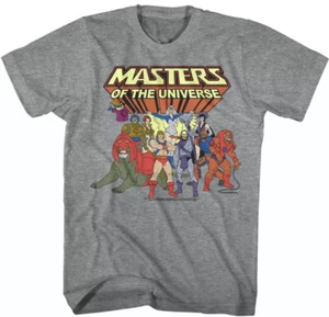 Masters of the Universe Cast Men's T Shirt He-Man Skeletor Beastman Orko MOTU - Picture 1 of 1