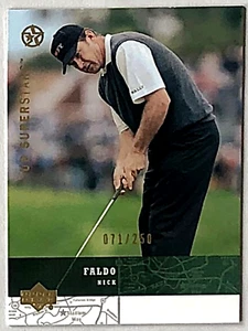 NICK FALDO ~ 2003 UD "Super Stars" Card #250 Short Print #071/250 ~ NM-MT - Picture 1 of 2