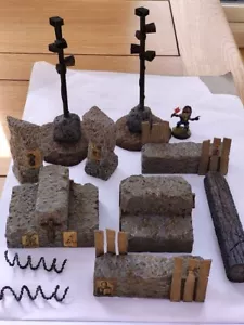 Trench Crusade Scatter Set - Speaker Tabletop Terrain ttrpgs War Cross Barbed - Picture 1 of 18