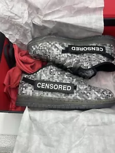 Fugazi S *** zensierte silberne Schnecken US Herren Größe 6 neu im Karton Dunk Turnschuhe Schuhe - Bild 1 von 21