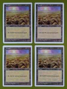 Plains (432) x4 Fifth Edition 5th 4x Magic the Gathering MTG White Border - Picture 1 of 1