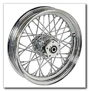40 SPOKE 16" FRONT WHEEL 16 X 3 HARLEY SOFTAIL FLST FLSTC HERITAGE SPRINGER - Picture 1 of 1