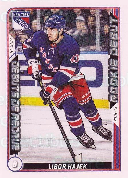 2019-20 Topps Stickers #537 Libor Hajek - Image 1 of 1