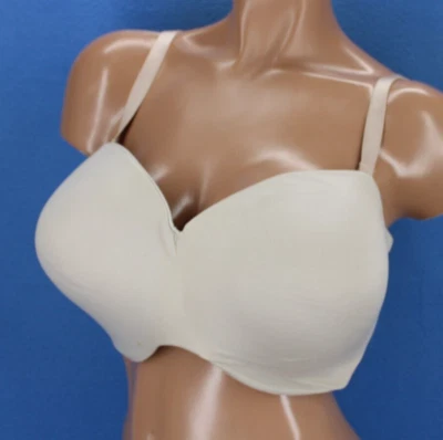 Sujetador sin tirantes multidireccional Lilyette 0822 Comfort Devotion con aros talla 42DD #E2363 Foto 1 de 4