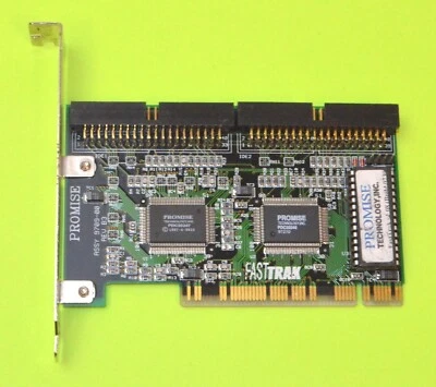 Promise FastTrak PCI-IDE Ultra ATA33 Adapter Card, PC *Used* 9709-00, Rev B3 - Image 1 of 2