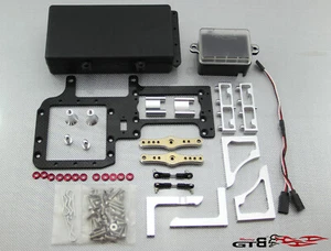 GTB Losi 5ive T Carbon Dual steering Servos conversion with Large Battery Box - Picture 1 of 6