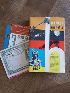 Almanach Hachette 1962