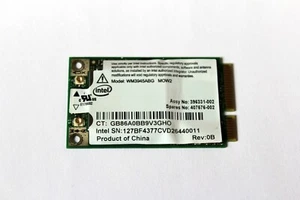 Intel Wireless WM3945ABG MOW2 Dell 0pc193 WLAN Mini PCI Express Carte + - Photo 1/2