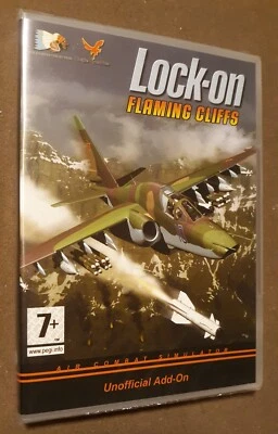 SEALED Lock ON Flaming Cliffs Air Combat Simulation Boxed Game PC CD-ROM 2005 - Image 1 of 2