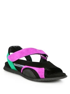Sandalias Atléticas PRAD A Increíbles Bloque de Color Púrpura Verde EU 38.5 I LOVE SHOES - Imagen 1 de 10