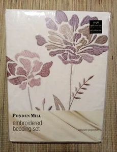 Quilt Cover Single Floral 137 x 200cm With Standard Pillowcase Ponden Mill - Picture 1 of 3