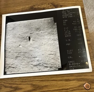 Office of Public Information NASA Moon Photo June 1966 Surveyor I-28 - Picture 1 of 2