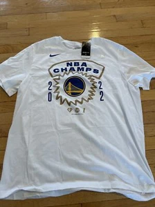 Nike Golden State Warriors 2022 NBA Finals Champion Roster T-Shirt White 2XL NWT - Picture 1 of 6